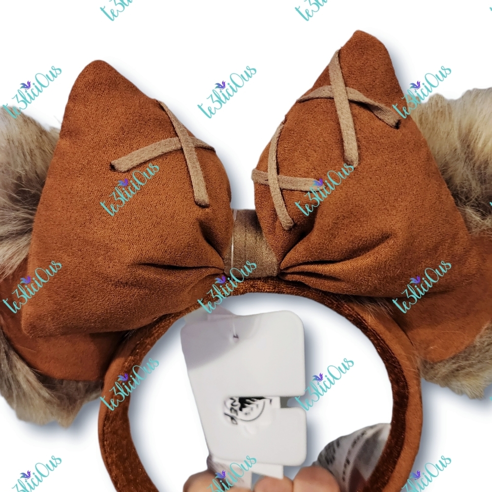 DISNEY PARKS EWOK EARS HEADBAND - Picture 2 of 6